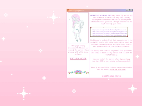 Worldsfiles screenshot