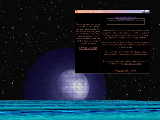 testpage screenshot