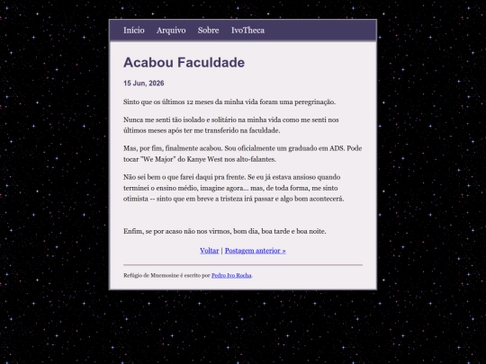 blog/posts/15-06-2026-Acabou-Faculdade screenshot