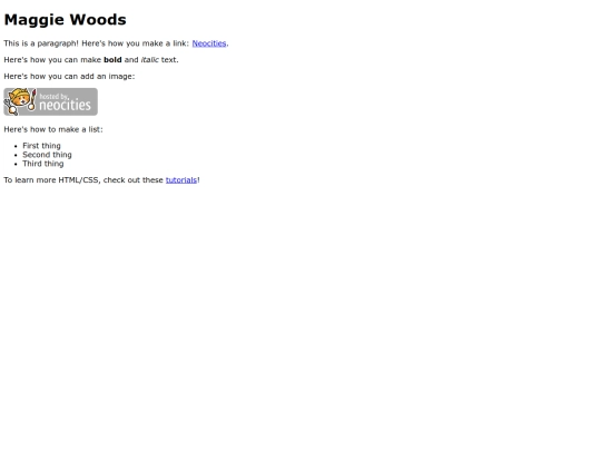 index screenshot