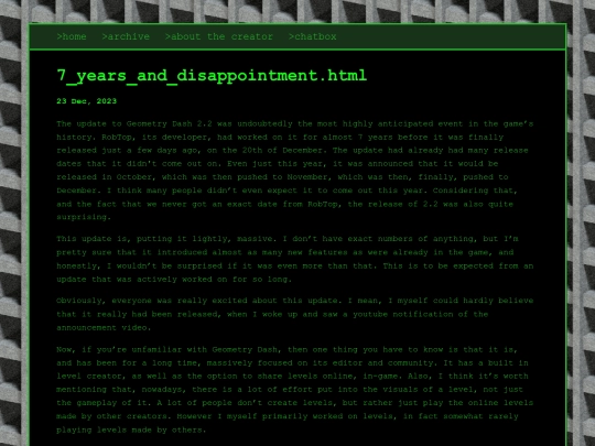 posts/2023-12-23-7-years-and-disappointment screenshot