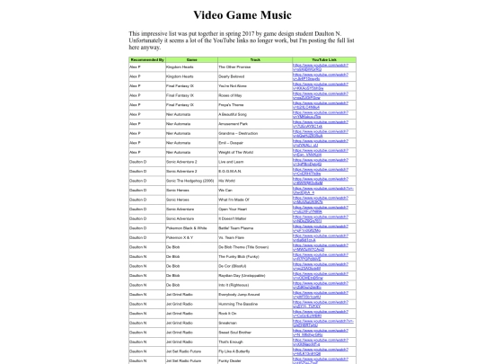 game_music_list screenshot