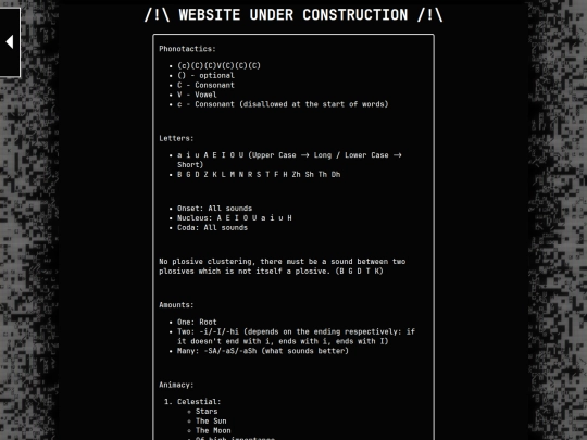 conlanginfo screenshot