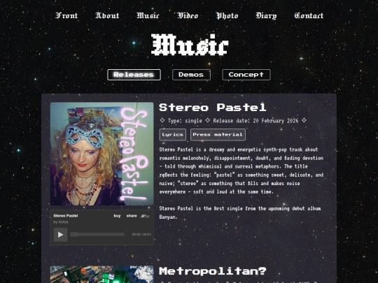 Music screenshot