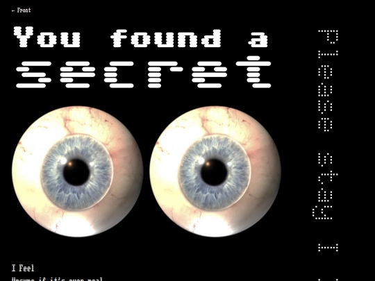Secret screenshot