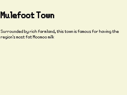 routes and towns/Mulefoot_Town screenshot