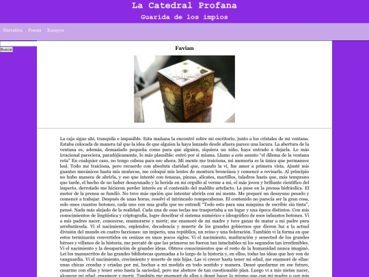 Narrativa/Favian screenshot