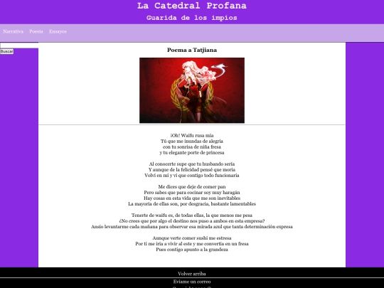 Poesía/Poema a Tatjiana screenshot