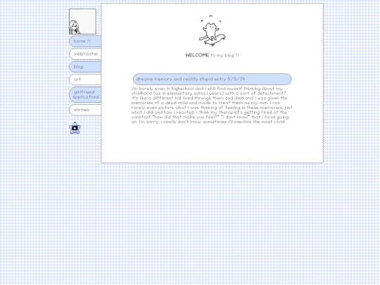 blog screenshot