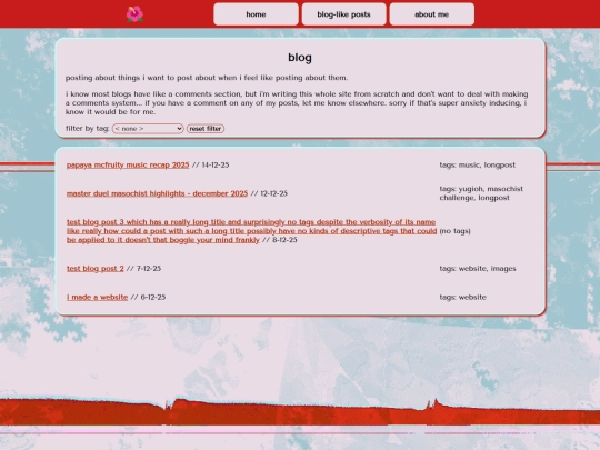 blog screenshot