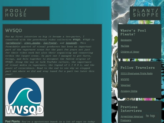 poolhouse/wvsqd screenshot