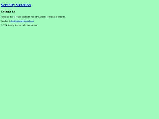 Contact screenshot