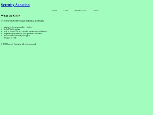 Services screenshot