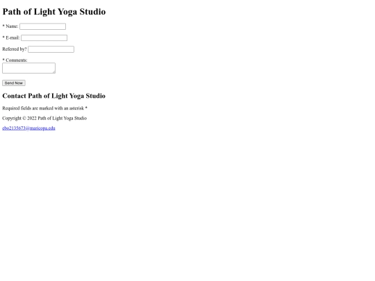 ch10yoga/contact screenshot