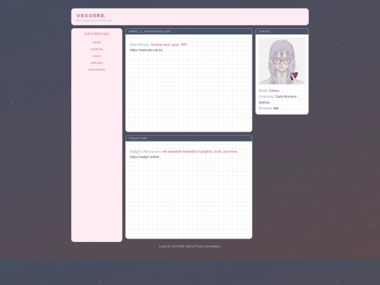 pages/links screenshot