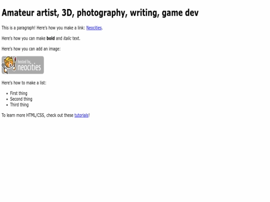 index screenshot