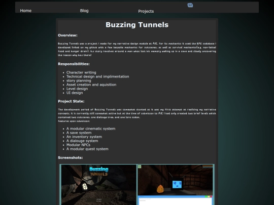 Buzzing_tunnels screenshot
