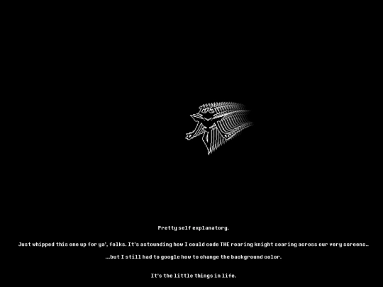 theroaringknight screenshot
