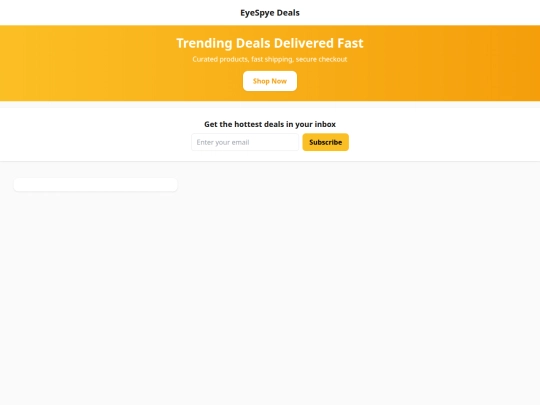 Indexdeal screenshot