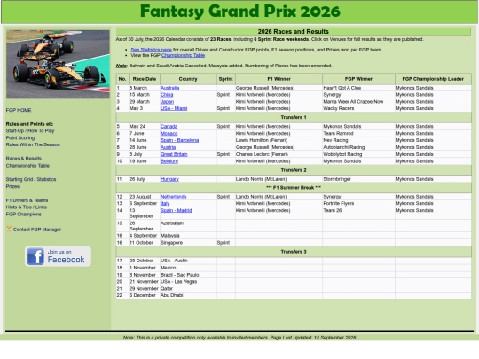 races screenshot