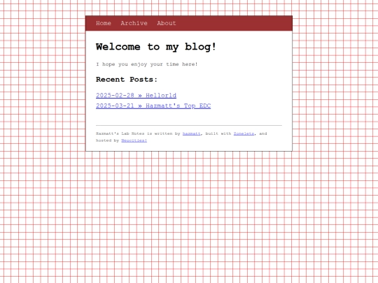 blog screenshot