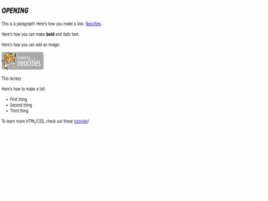 index screenshot
