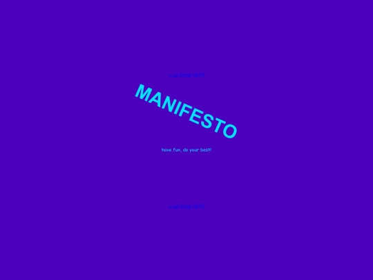 manifesto screenshot