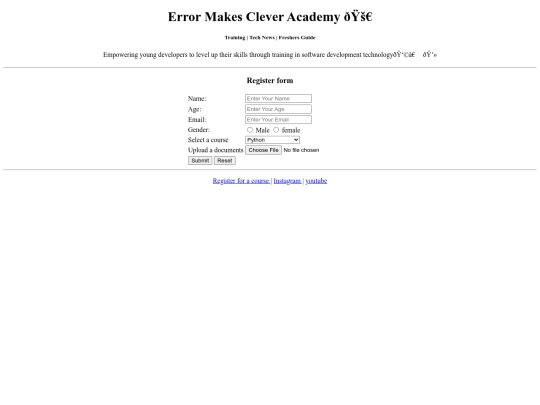 EMC/register screenshot