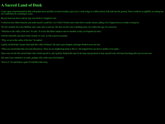 DuskLands screenshot