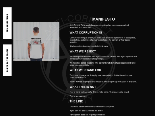 manifesto screenshot