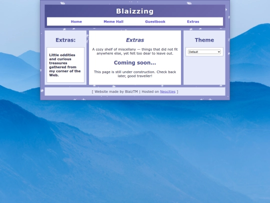extras screenshot