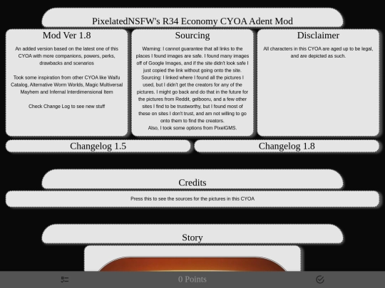 CYOA/R34Mod screenshot