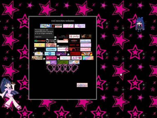 links screenshot