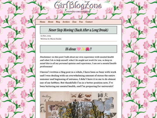 Blog/posts/2025-11-02-Never-Stop-Moving-(Back-After-a-Long-Break) screenshot