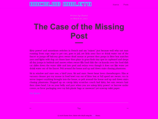 the-case-of-the-missing-post screenshot