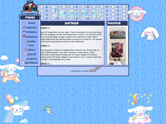 journal screenshot