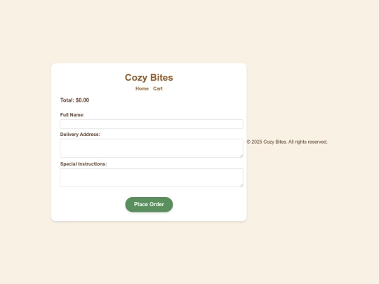 checkout screenshot