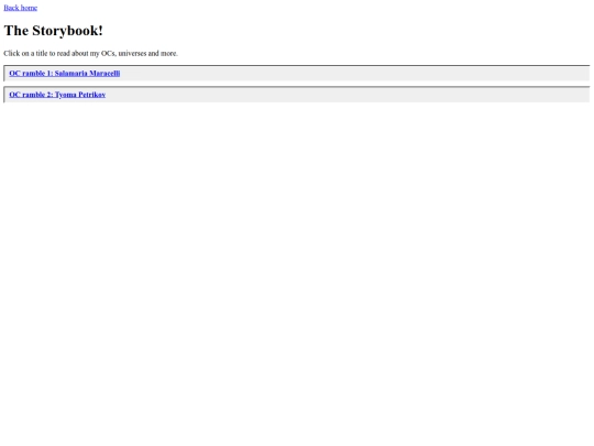 storybook screenshot