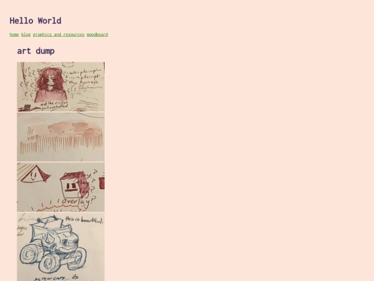 blog/artdump screenshot