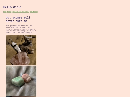 blog/stones screenshot