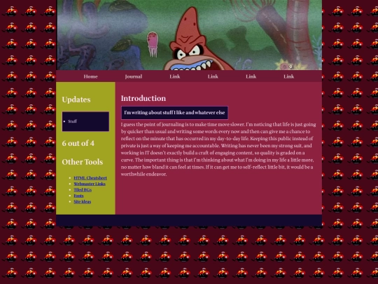 journal screenshot