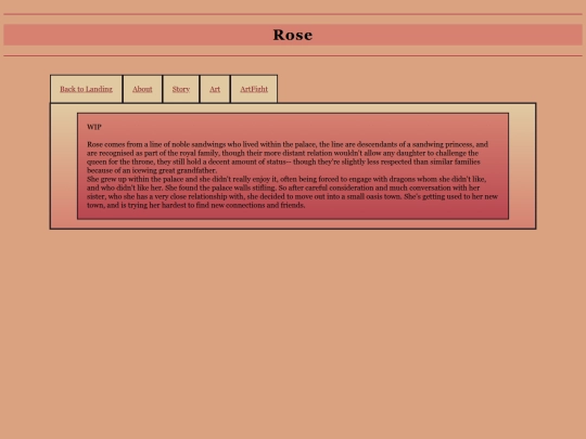 RoseStory screenshot