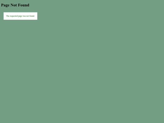 not_found screenshot