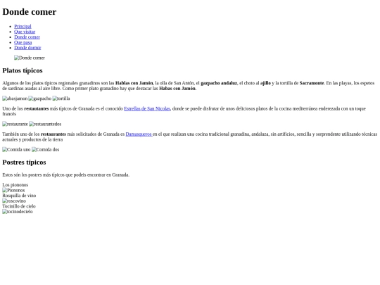 Granada/FOTOS/dondecomer screenshot