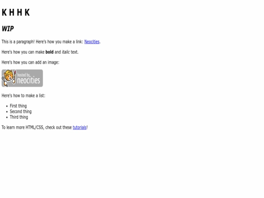 index screenshot