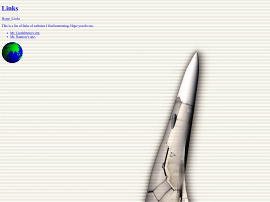 links screenshot