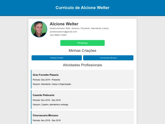curriculo screenshot