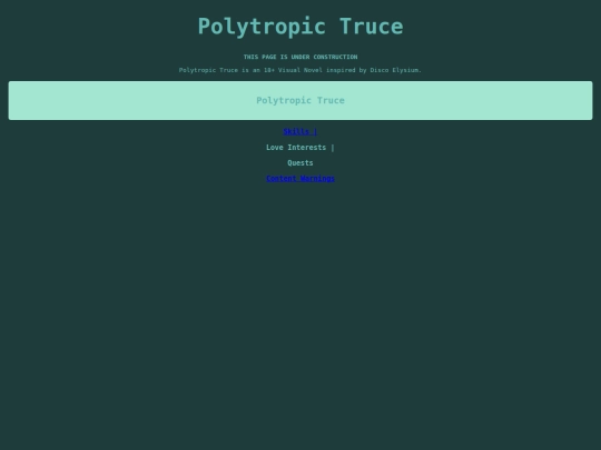 polytropictruce screenshot