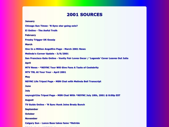 Pages/2001/2001_Sources screenshot