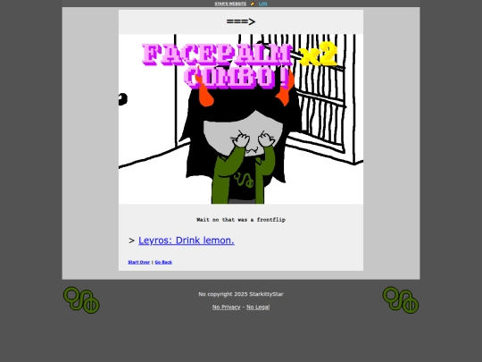 homestuck/0008 screenshot